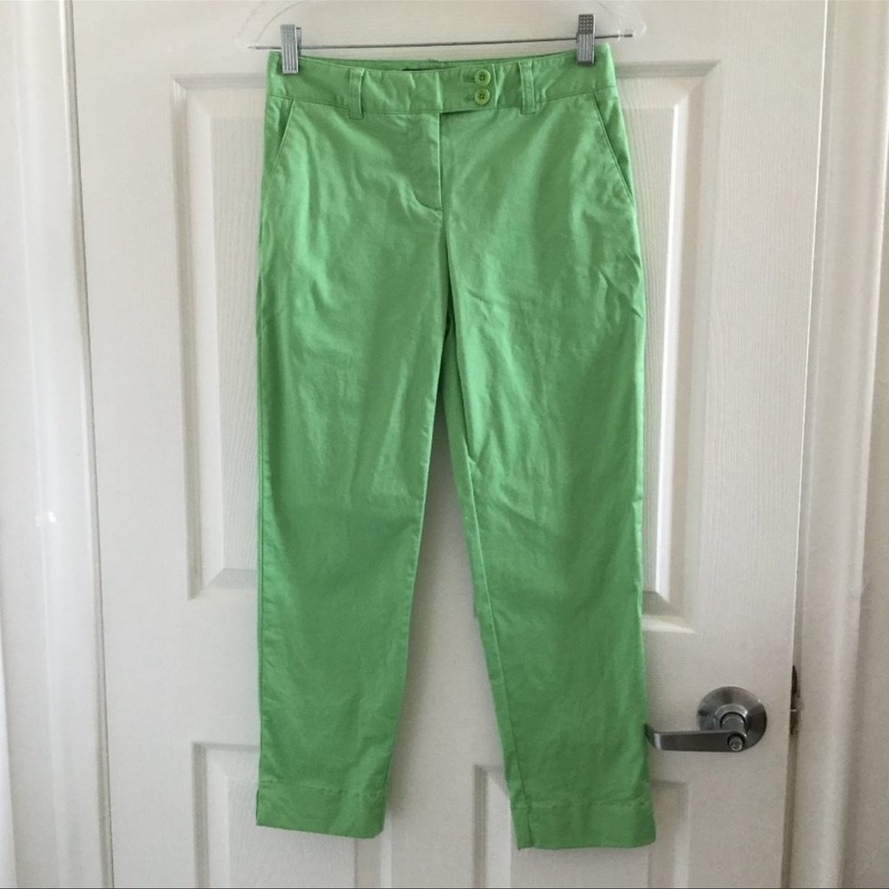 Vineyard Vines Dayboat Capri Pants Wasabi Green